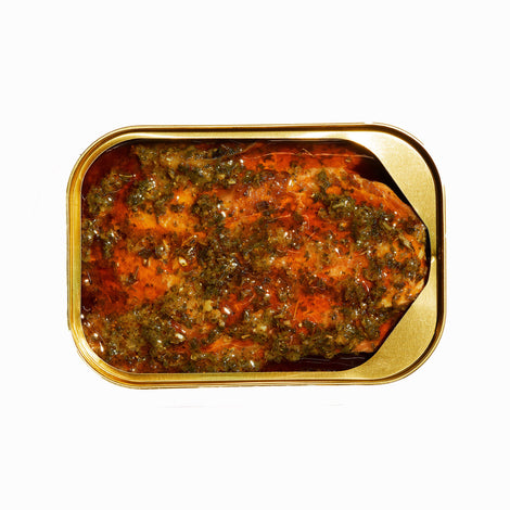 Smoked Rainbow Trout with Red Chimichurri (10-Pack) - WHOLESALE